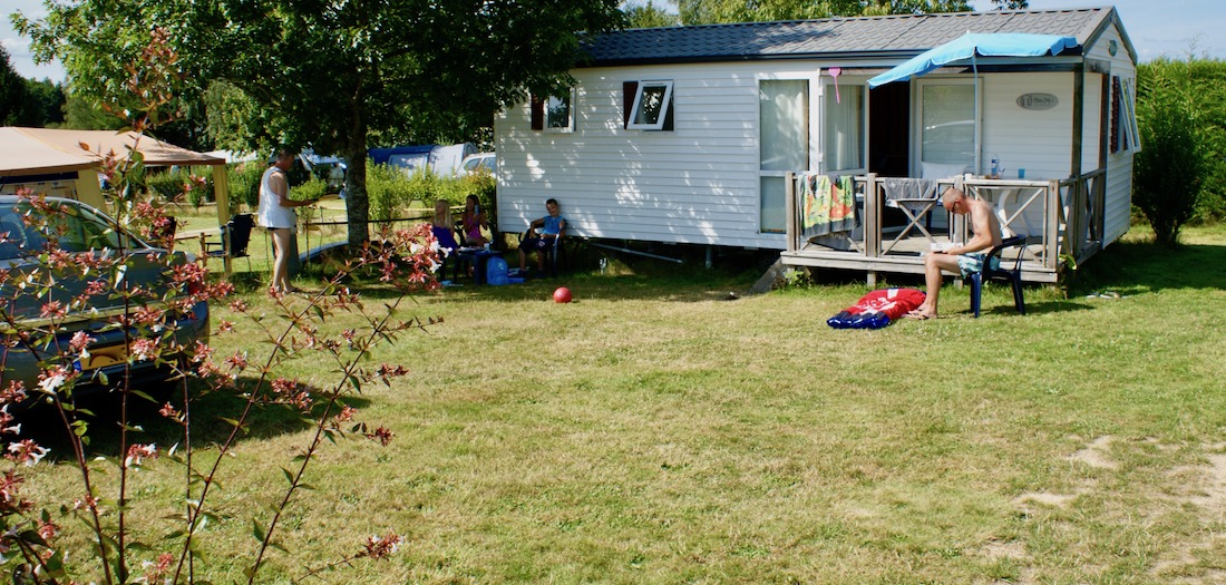 mobil home Camping des Alouettes